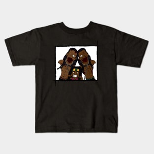 Michonne and her Pets Kids T-Shirt